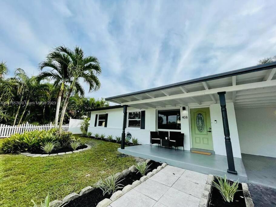 Tropical Oasis House Private Pool Family Yard Fort Lauderdale Exterior foto